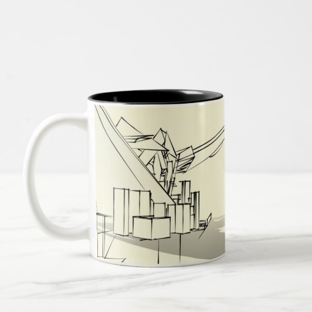 Café Em Dois Tons Caneca de VAP Stage1 (Esquerda)