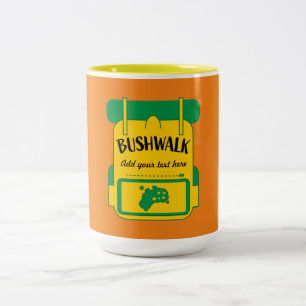Café Em Dois Tons caneca de viagem austrália