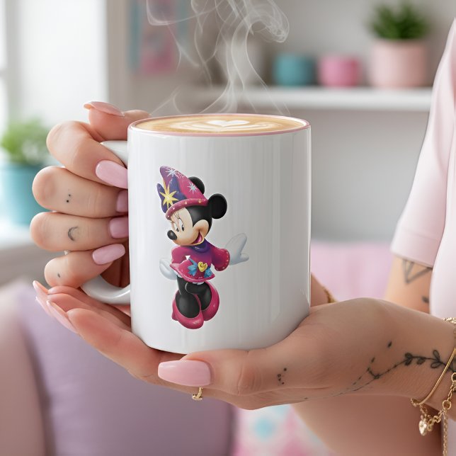 Café Em Dois Tons Caneca de Viagem Minni (Criador carregado)