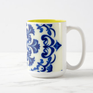 Café Em Dois Tons Caneca de Vidro Fosco Botânico