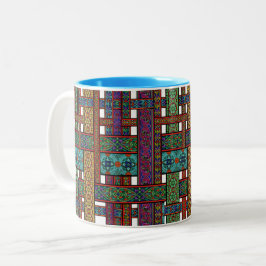 Café Em Dois Tons Caneca de Vidro Pintado Sol da Meia-Noite