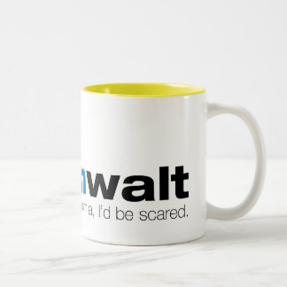 Café Em Dois Tons Caneca de Walt da equipe