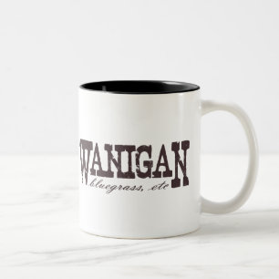 Café Em Dois Tons Caneca de Wanigan