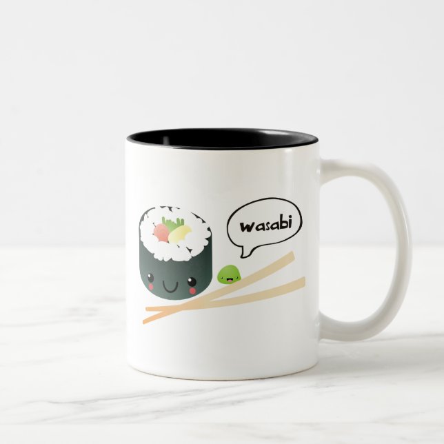 Café Em Dois Tons Caneca de Wasabi (Direita)