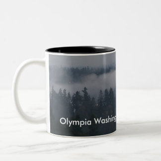 Café Em Dois Tons Caneca de Washington da Olympia