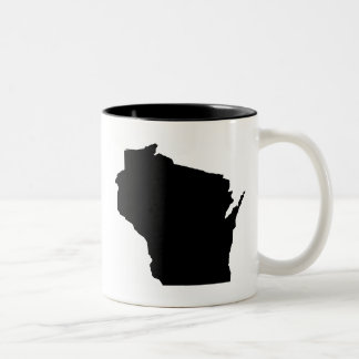 Café Em Dois Tons caneca de Wisconsin Coffie