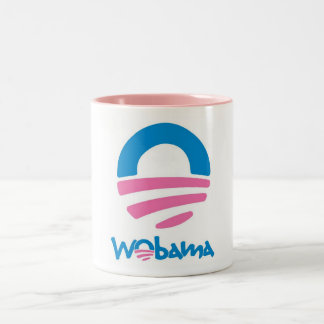 Café Em Dois Tons Caneca de WObama