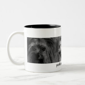 Café Em Dois Tons Caneca de Yorkie