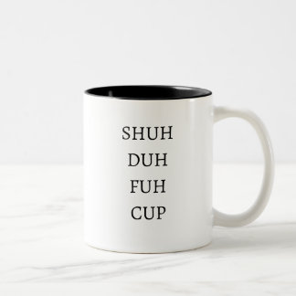 Café Em Dois Tons Caneca divertida personalizável de duas cores cane