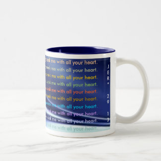 CAFÉ EM DOIS TONS CANECA DO 29:13 DE JEREMIAH