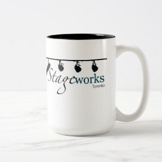 Café Em Dois Tons Caneca do 2-Tom de Stageworks Toronto