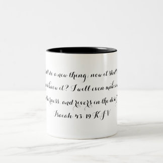 Café Em Dois Tons Caneca do 43:19 de Isaiah