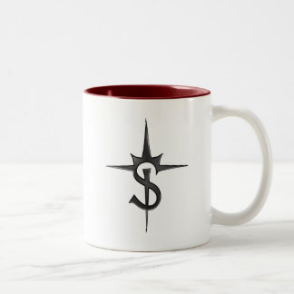 Café Em Dois Tons Caneca do bebedor do sangue de Solis Invicti