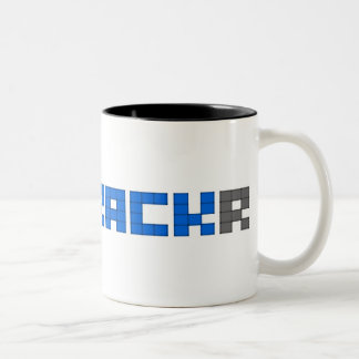 Café Em Dois Tons Caneca do branco de Apptrackr