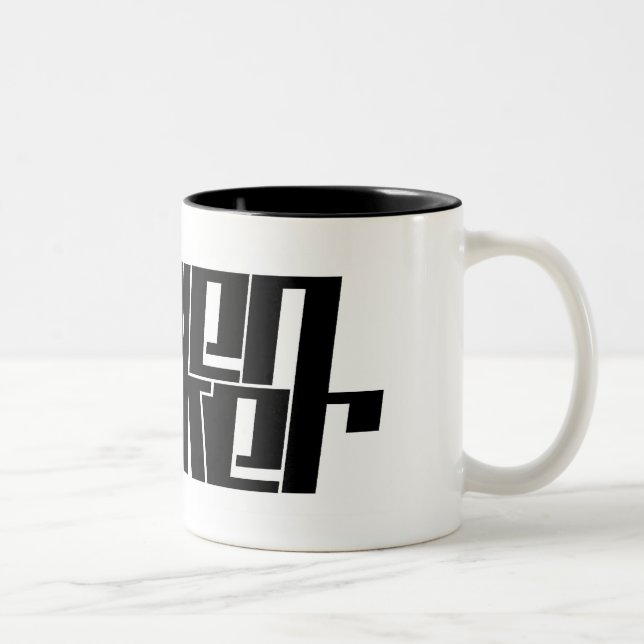 Café Em Dois Tons Caneca do caminhante de Allen (Direita)