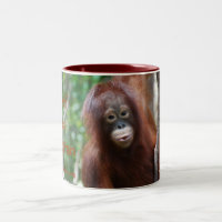 Caneca do clube de fãs do orangotango de Krista