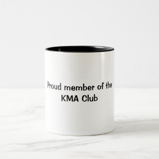 Café Em Dois Tons Caneca do clube de KMA
