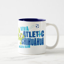 Caneca do clube do futebol da CHIHUAHUA de CHICO