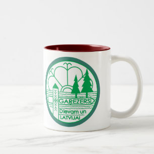 Café Em Dois Tons Caneca do cofee de Garezera