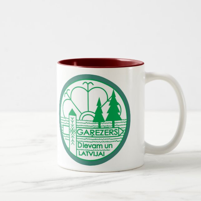 Café Em Dois Tons Caneca do cofee de Garezera (Direita)