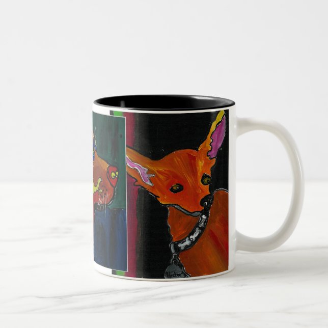 CAFÉ EM DOIS TONS CANECA DO DESIGN DE ARLO (Direita)