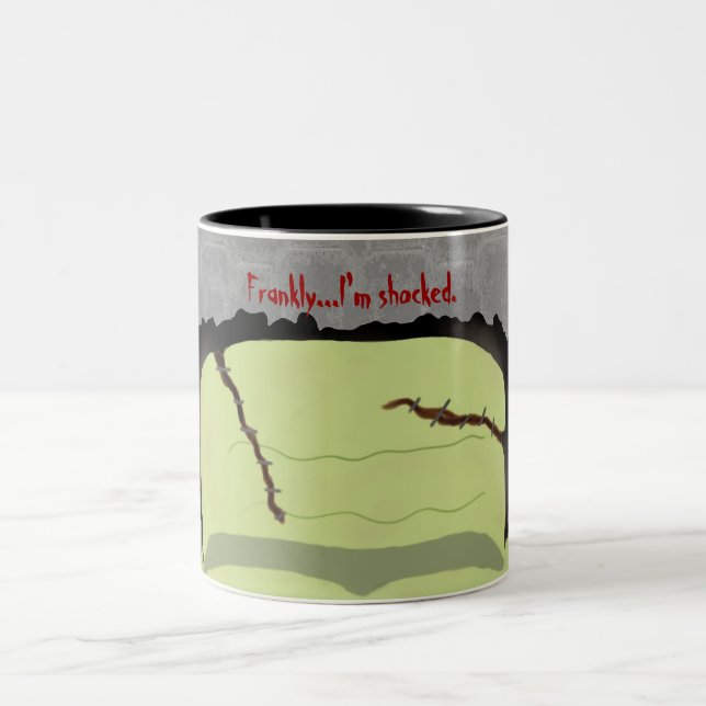 Café Em Dois Tons Caneca do Dia das Bruxas da chalaça de (Centro)