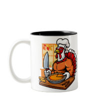 Caneca do Dia de Ação de Graças do Peru da Nana