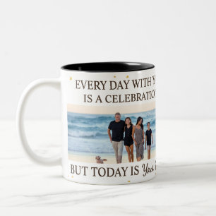 Café Em Dois Tons Caneca do Dia do Filho e da Filha – 5 Fotos de Amo