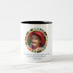 Café Em Dois Tons Caneca do Dois-tom das citações da unidade de