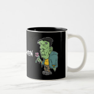 Café Em Dois Tons Caneca do Dois-Tom de Frankenstein