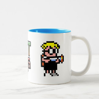 Café Em Dois Tons Caneca do Dois-Tom de Mudds do mutante