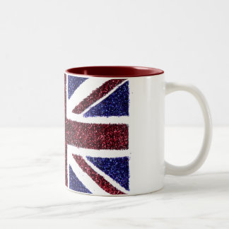 Café Em Dois Tons Caneca do dois-tom do jaque de união