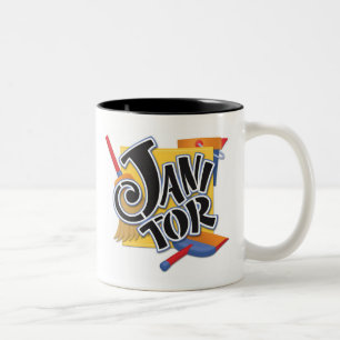Café Em Dois Tons Caneca do "guarda de serviço"