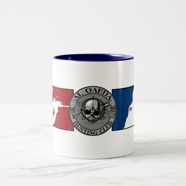 Café Em Dois Tons Caneca do infiel do clube de caça (Centro)