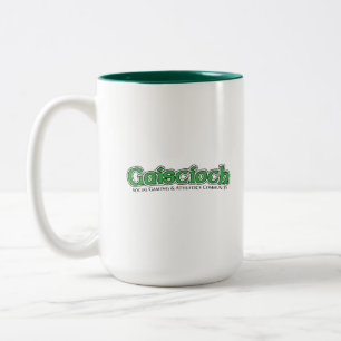 Café Em Dois Tons Caneca do jogo de Gaiscioch