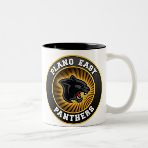 Café Em Dois Tons Caneca do leste das panteras de Plano