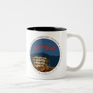 Café Em Dois Tons Caneca do logotipo de ACTPol