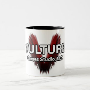 Café Em Dois Tons Caneca do logotipo de VGS