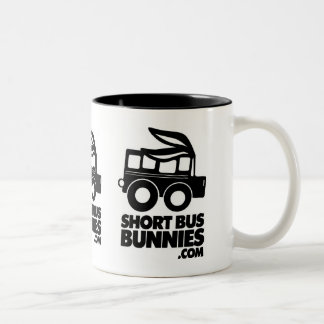 Café Em Dois Tons CANECA do logotipo dos coelhos de ShortBus!
