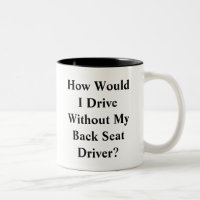 Caneca do motorista de assento traseiro