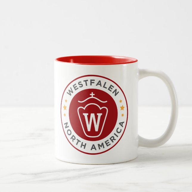 Café Em Dois Tons Caneca do NA de Westfalen (Direita)