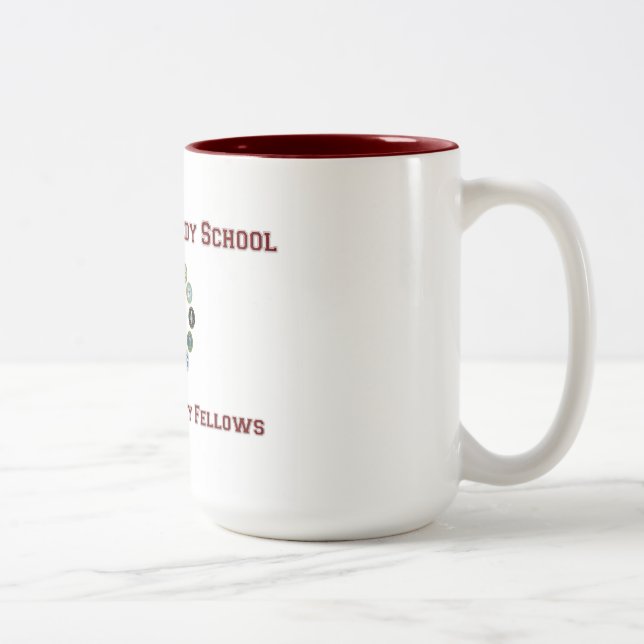 Café Em Dois Tons Caneca do NSF de Harvard (Direita)