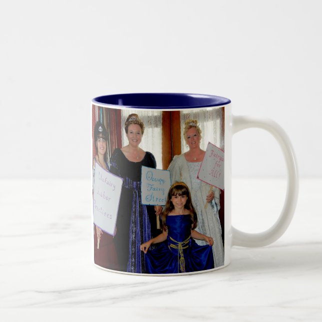 Café Em Dois Tons Caneca do padrinho de Harry - fadas & Amy (Direita)