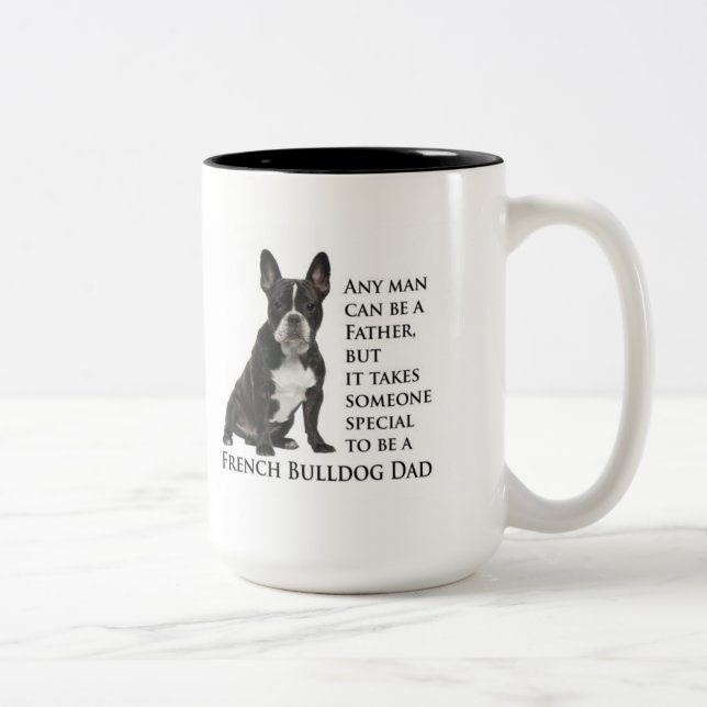 Café Em Dois Tons Caneca do pai de Frenchie (Direita)