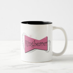Café Em Dois Tons Caneca do portador de anel