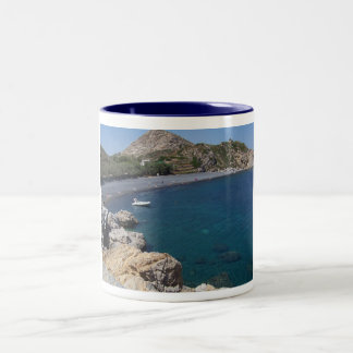 Café Em Dois Tons Caneca do prêmio de Chios Mavra Volia
