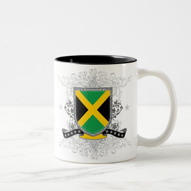 Café Em Dois Tons Caneca do protetor 2 de Jamaica (Direita)
