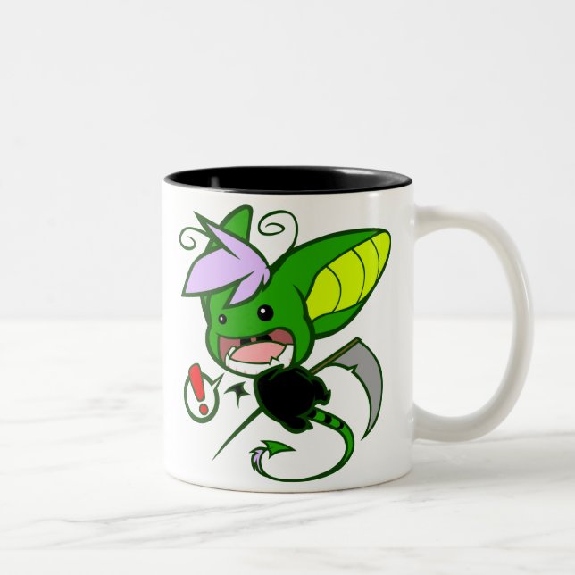Café Em Dois Tons Caneca do Scythe de Neekksy (Direita)