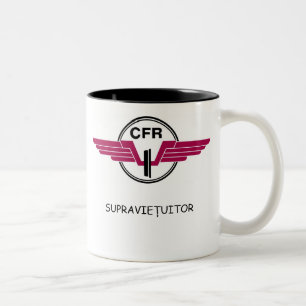 Café Em Dois Tons Caneca do SOBREVIVENTE de CFR