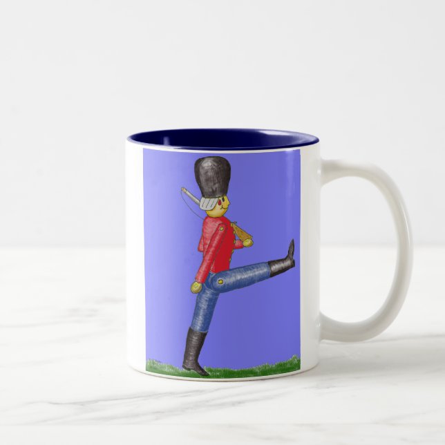 Café Em Dois Tons Caneca do soldado de brinquedo… (Direita)